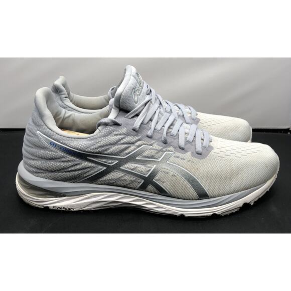 ASICS GEL Cumulus Gray Knit Running Shoes 1011A809 Mens Size 11.5 Fast Ship - Picture 8 of 12